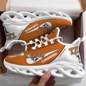 Texas Longhorns Personalized Luxury NCAA Max Soul Shoes