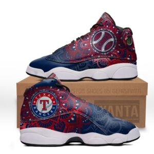Texas Rangers Jd 13 Sneakers Custom Shoes