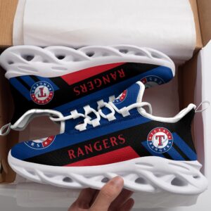 Texas Rangers White Max Soul Shoes