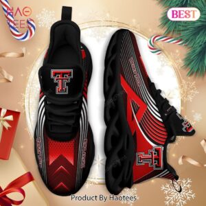 Texas Tech Red Raiders NCAA Black Mix Red Max Soul Shoes