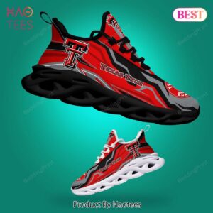 Texas Tech Red Raiders NCAA Red Mix Grey Max Soul Shoes