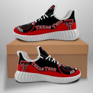 Texas Tech Red Raiders Unisex Sneakers New Sneakers Custom Shoes Football Yeezy Boost