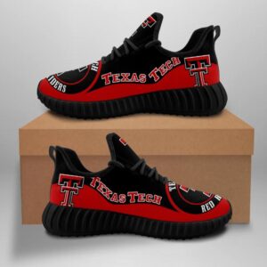 Texas Tech Red Raiders Unisex Sneakers New Sneakers Custom Shoes Football Yeezy Boost