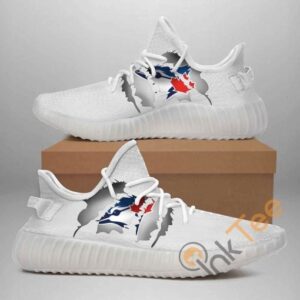 Toronto Blue Jays Custom Shoes Personalized Name Yeezy Sneakers