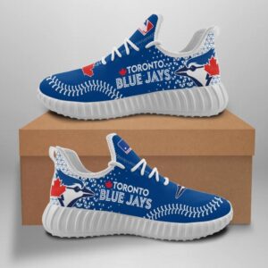 Toronto Blue Jays Custom Shoes Sport Sneakers Baseball Yeezy Boost
