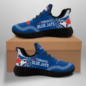Toronto Blue Jays Unisex Sneakers New Sneakers Custom Shoes Baseball Yeezy Boost