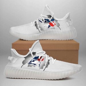 Toronto Blue Jays Yeezy Boost Shoes Sport Sneakers Yeezy Shoes