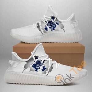Toronto Maple Leafs Custom Shoes Personalized Name Yeezy Sneakers