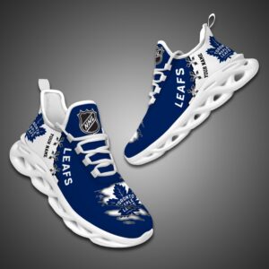 Toronto Maple Leafs Personalized NHL Max Soul Shoes
