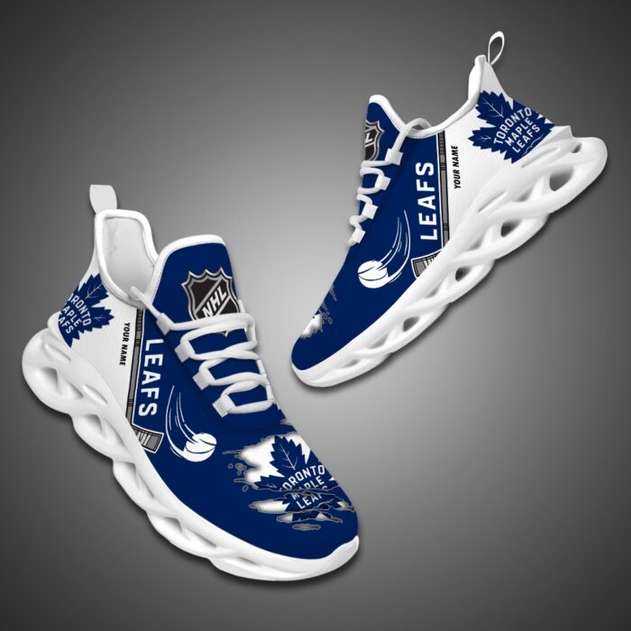 Toronto Maple Leafs Personalized NHL Max Soul Shoes Ver 2