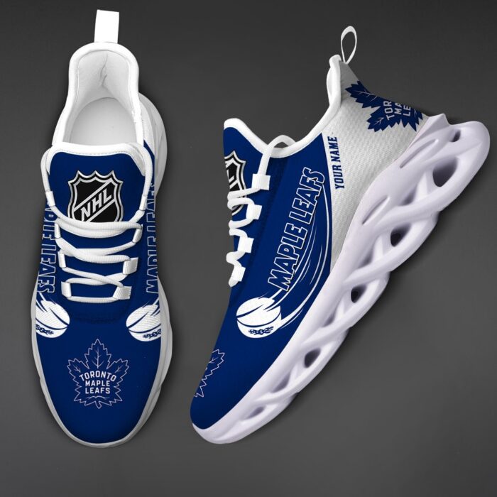 Toronto Maple Leafs Personalized NHL New Max Soul Shoes