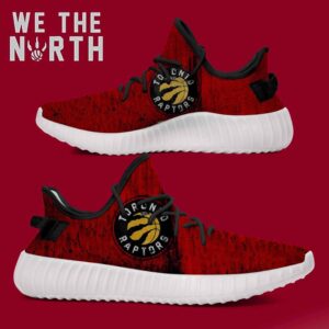 Toronto Raptors Championship Yeezy Boost Shoes Sport Sneakers