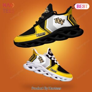 UCF Knights NCAA Gold Black White Max Soul Shoes