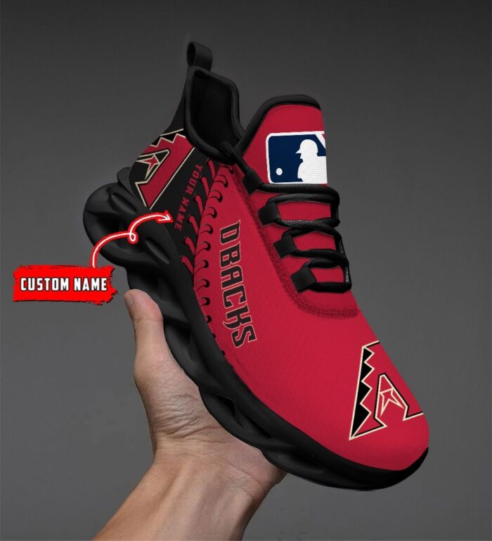 USA MLB Arizona Diamondbacks Max Soul Sneaker Custom Name 87K2023