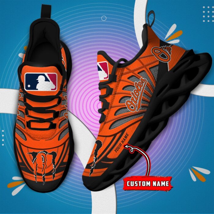 USA MLB Baltimore Orioles Max Soul Sneaker Custom Name 88K2023