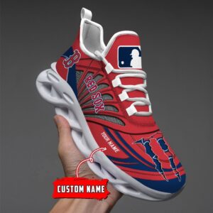 USA MLB Boston Red Sox Max Soul Sneaker Custom Name 88K2023