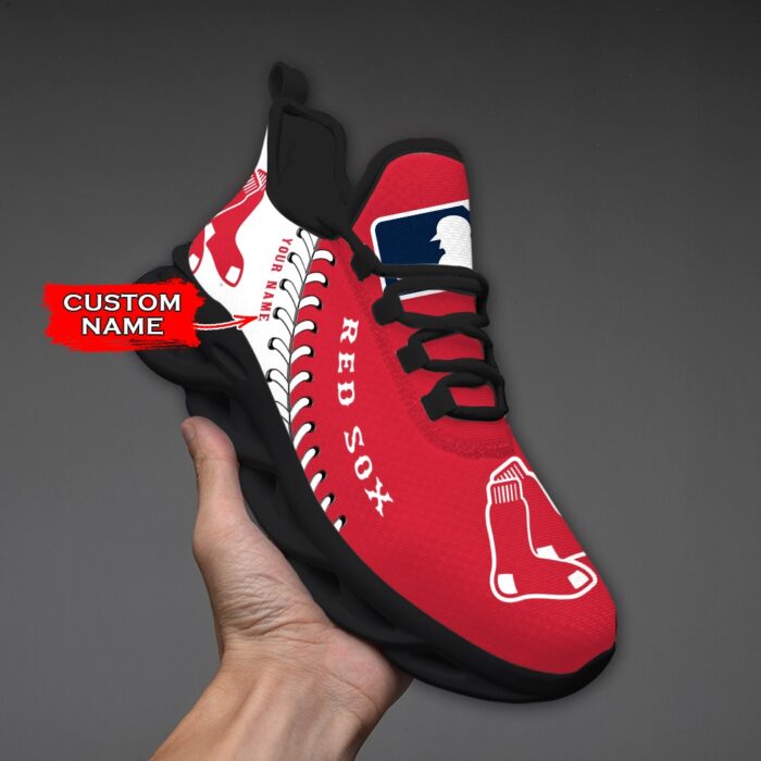 USA MLB Boston Red Sox Max Soul Sneaker Custom Name Ver 1