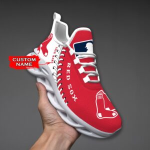 USA MLB Boston Red Sox Max Soul Sneaker Custom Name Ver 1