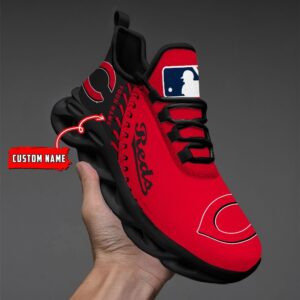 USA MLB Cincinnati Reds Max Soul Sneaker Custom Name 87K2023