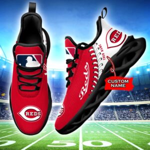 USA MLB Cincinnati Reds Max Soul Sneaker Custom Name Ver 1