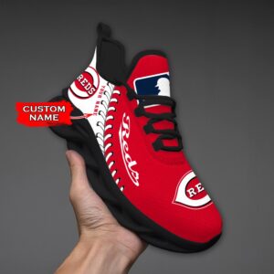 USA MLB Cincinnati Reds Max Soul Sneaker Custom Name Ver 1