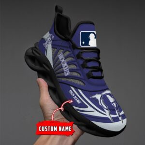 USA MLB Colorado Rockies Max Soul Sneaker Custom Name 88K2023