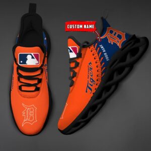 USA MLB Detroit Tigers Max Soul Sneaker Custom Name 87K2023