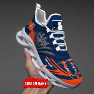 USA MLB Detroit Tigers Max Soul Sneaker Custom Name 88K2023