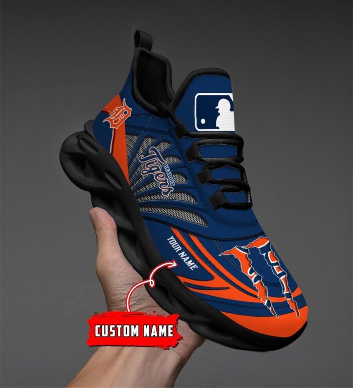 USA MLB Detroit Tigers Max Soul Sneaker Custom Name 88K2023