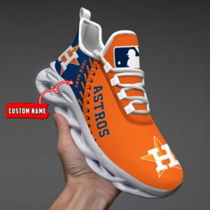 USA MLB Houston Astros Max Soul Sneaker Custom Name 87K2023