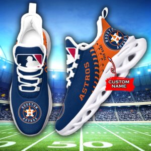 USA MLB Houston Astros Max Soul Sneaker Custom Name Ver 1