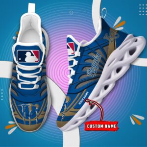 USA MLB Kansas City Royals Max Soul Sneaker Custom Name 88K2023