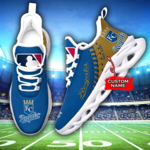USA MLB Kansas City Royals Max Soul Sneaker Custom Name Ver 1