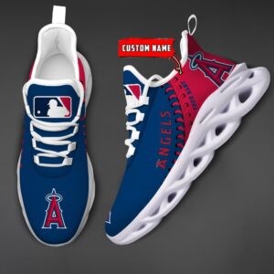 USA MLB Los Angeles Angels Max Soul Sneaker Custom Name 87K2023