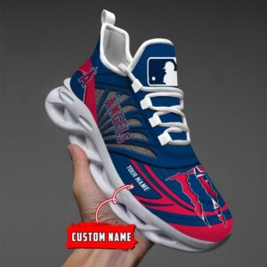 USA MLB Los Angeles Angels Max Soul Sneaker Custom Name 88K2023