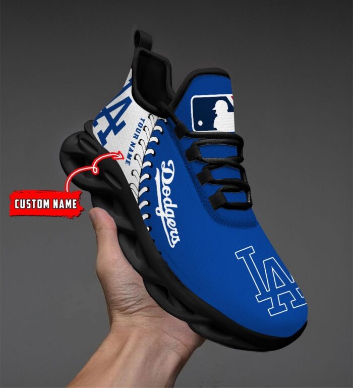 USA MLB Los Angeles Dodgers Max Soul Sneaker Custom Name 87K2023