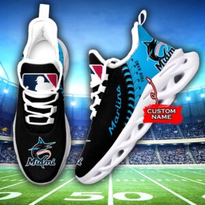 USA MLB Miami Marlins Max Soul Sneaker Custom Name Ver 1