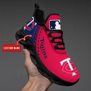 USA MLB Minnesota Twins Max Soul Sneaker Custom Name 87K2023