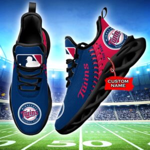 USA MLB Minnesota Twins Max Soul Sneaker Custom Name Ver 1