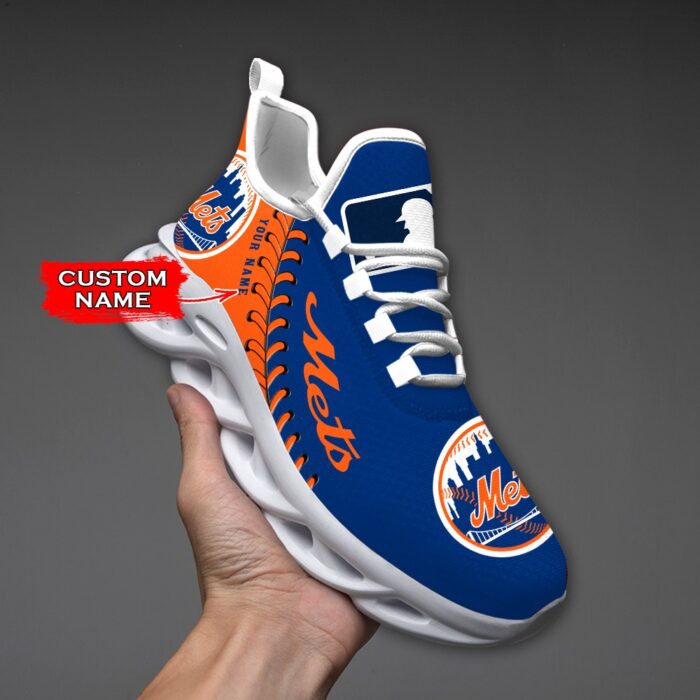 USA MLB New York Mets Max Soul Sneaker Custom Name Ver 1