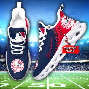 USA MLB New York Yankees Max Soul Sneaker Custom Name Ver 1