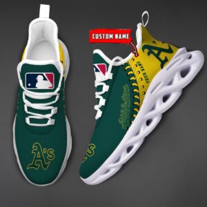 USA MLB Oakland Athletics Max Soul Sneaker Custom Name 87K2023