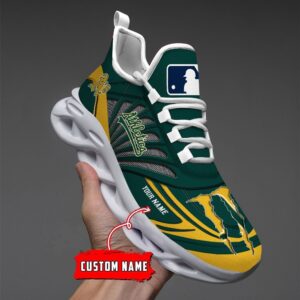 USA MLB Oakland Athletics Max Soul Sneaker Custom Name 88K2023
