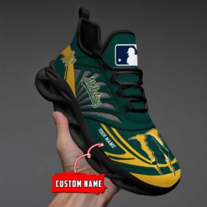 USA MLB Oakland Athletics Max Soul Sneaker Custom Name 88K2023