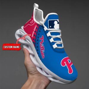 USA MLB Philadelphia Phillies Max Soul Sneaker Custom Name 87K2023