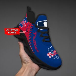 USA MLB Philadelphia Phillies Max Soul Sneaker Custom Name Ver 1