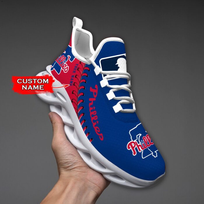 USA MLB Philadelphia Phillies Max Soul Sneaker Custom Name Ver 1