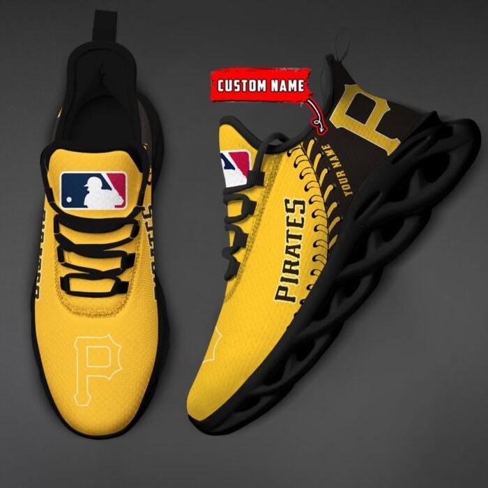 USA MLB Pittsburgh Pirates Max Soul Sneaker Custom Name 87K2023