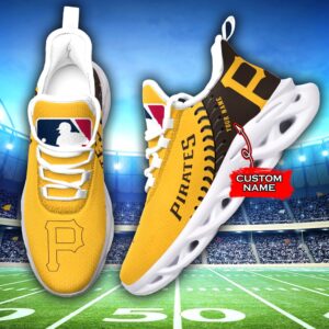 USA MLB Pittsburgh Pirates Max Soul Sneaker Custom Name Ver 1