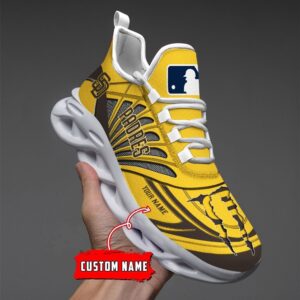 USA MLB San Diego Padres Max Soul Sneaker Custom Name 88K2023